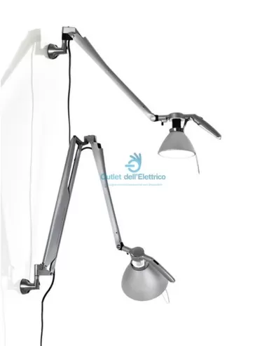 Luceplan 1D33N2GD00AA Fortebraccio 100w e27 regulable